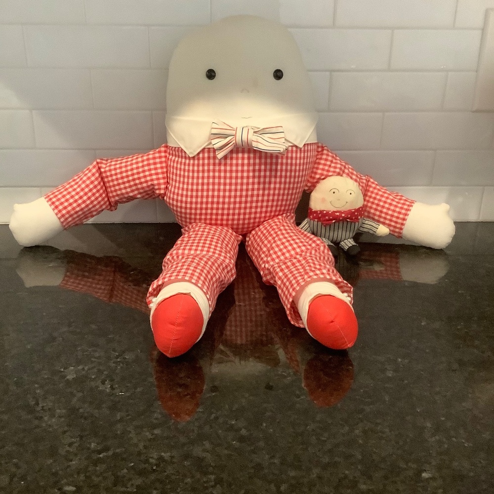 Humpty Dumpty and Mini Humpty Dumpty Cloth Toy